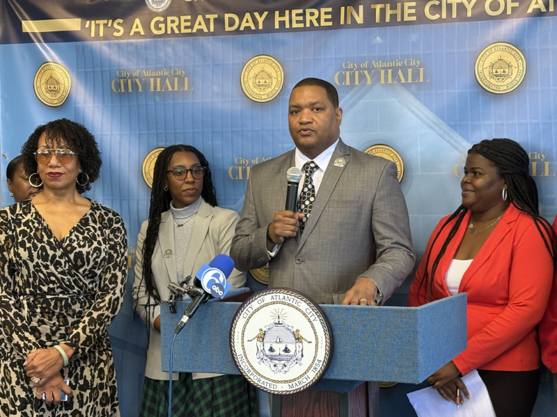 Mayor Marty Small at Press Conference