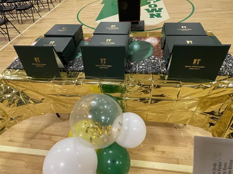 Uptown School Complex diploma cases