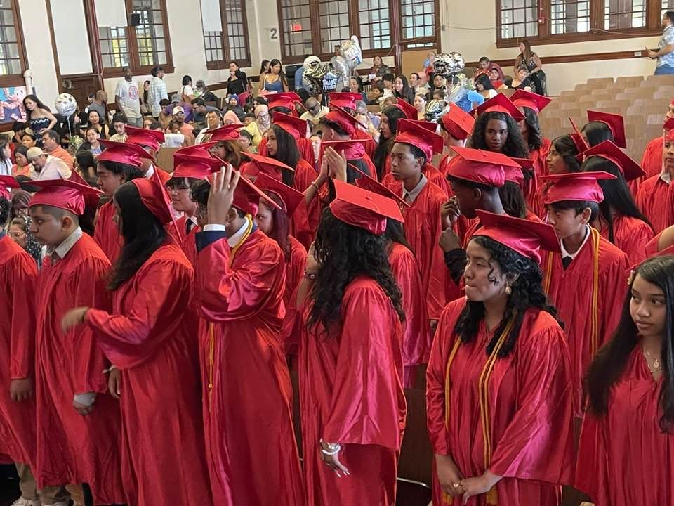 Texas Avenue School Group Graduate shot