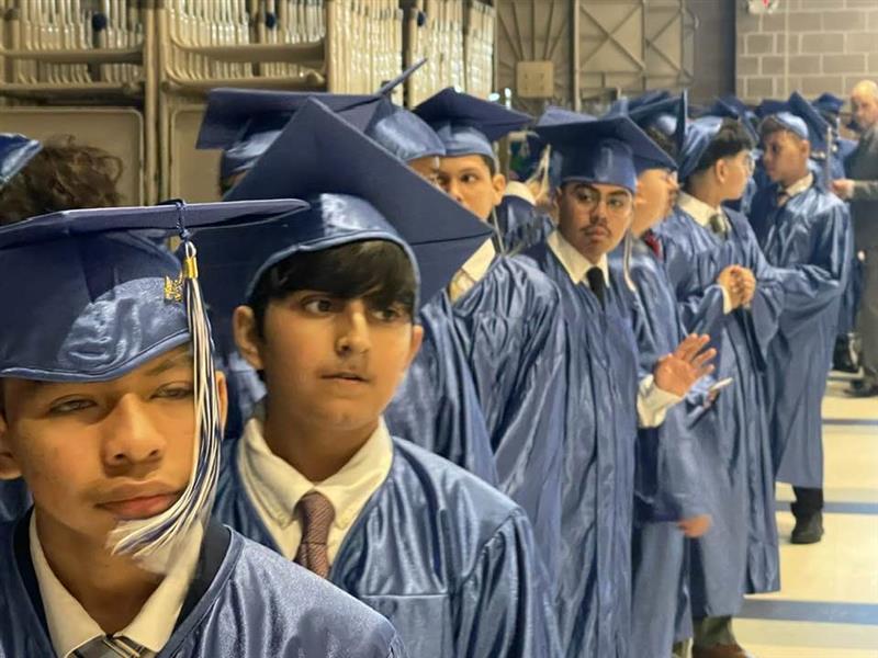 Sovereign Avenue Boys 8th Grade Stepping Up Ceremony