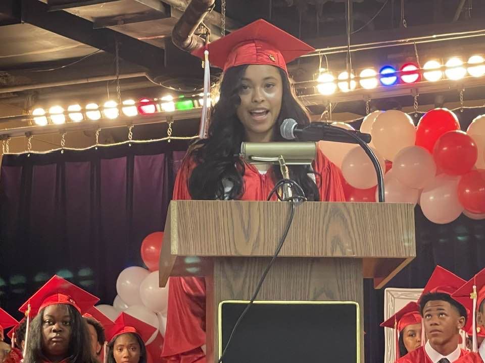 DR. Martin Luther King Jr. School Complex 2024 Valedictorian Aniyah Wilkins