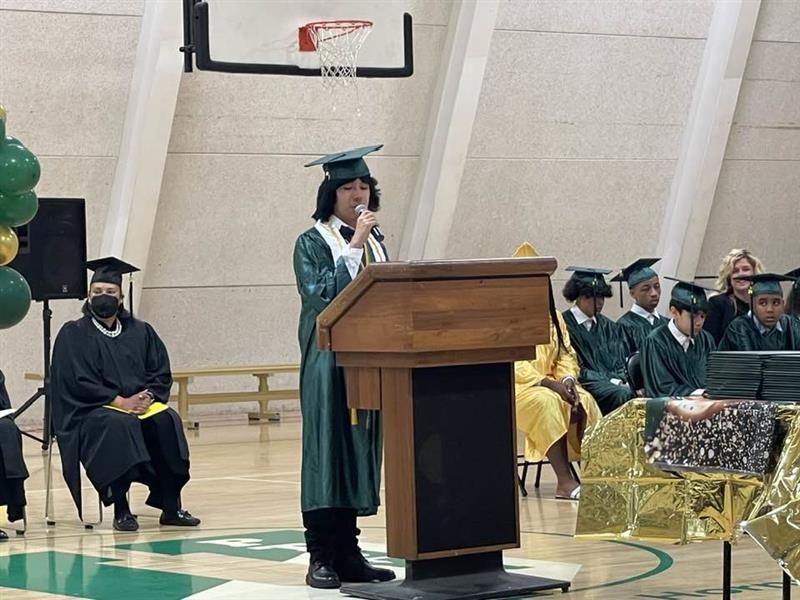 Sebastian Rivera is the Valedictorian for Uptown School Complex 8th Grade 2024