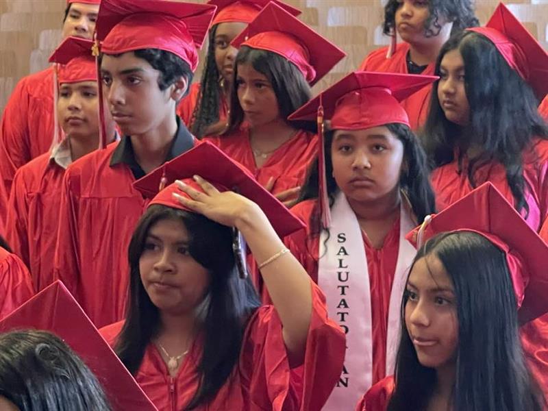 Texas Avenue School graduates.