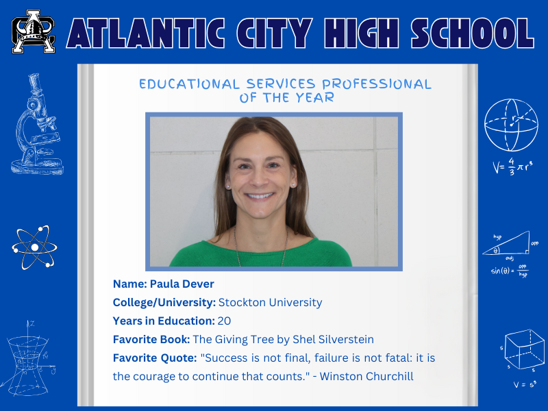 ACHS-Educational Services Professional of the Year Paula Dever