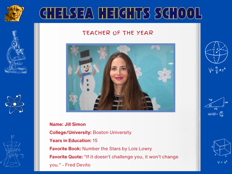 Chelsea Heights School 2025 Teacher of the Year Jill Simon