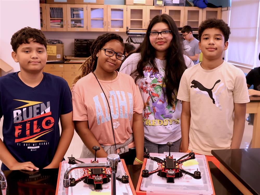 Richmond Avenue School Students Take Flight with STEM Drone Program