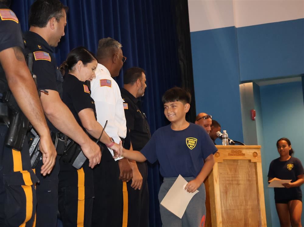 Anthony Castro-Castro-Munguia graduates from the Junior Police Academy 2024