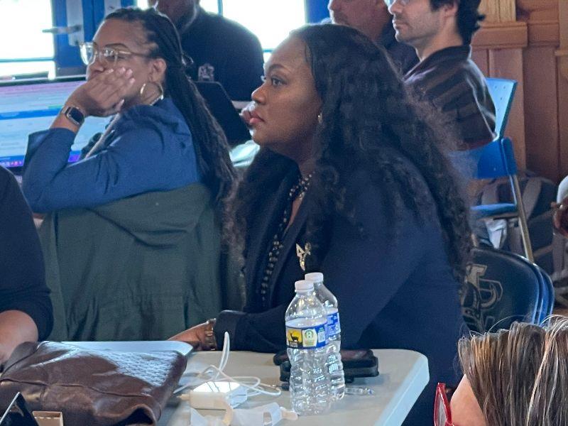 Dr. La'Quetta S. Small at District Leadership Meeting