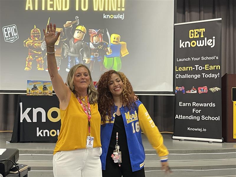SEL Coach Laurie Egrie helped bring Knowlej to New York Avenue School.