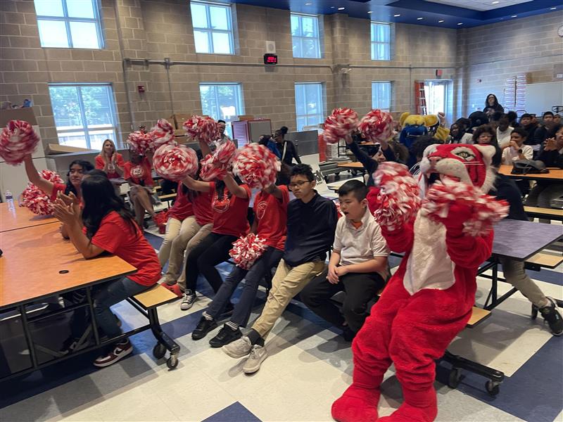 Martin Luther King Jr. School Complex took a cheering section to Read AC