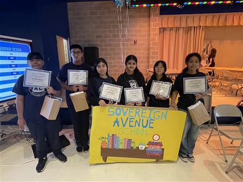 Sovereign Avenue School Won Read AC Competition