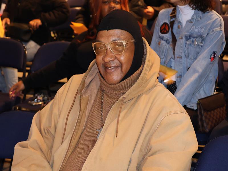 Mr. Tolbert attends Dr. Martin Luther King, Jr. School Complex holiday show