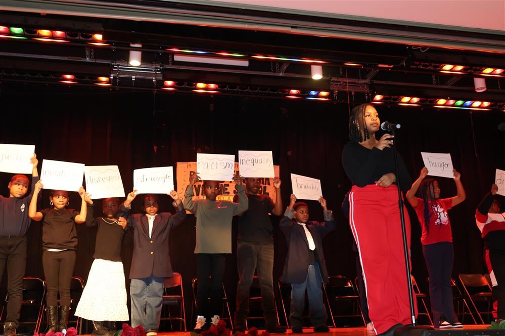 Black History Month Celebration at Pennsylvania Avenue School: A Musical Journey