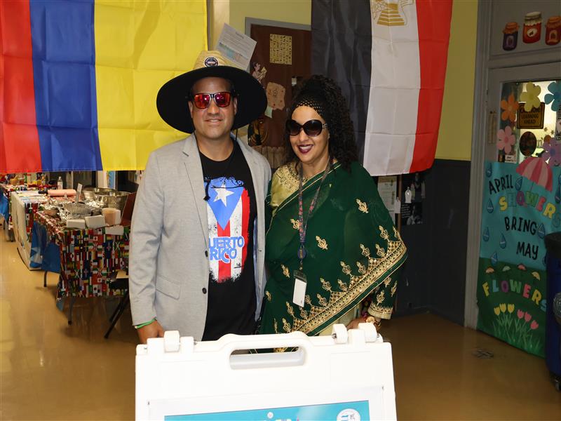 Principal Grime and Mimi Nambo City of Atlantic City Office of Multicultural Affairs