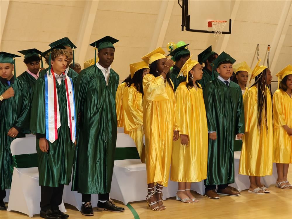 Uptown School Complex Holds 8th Grade Stepping Up Ceremony