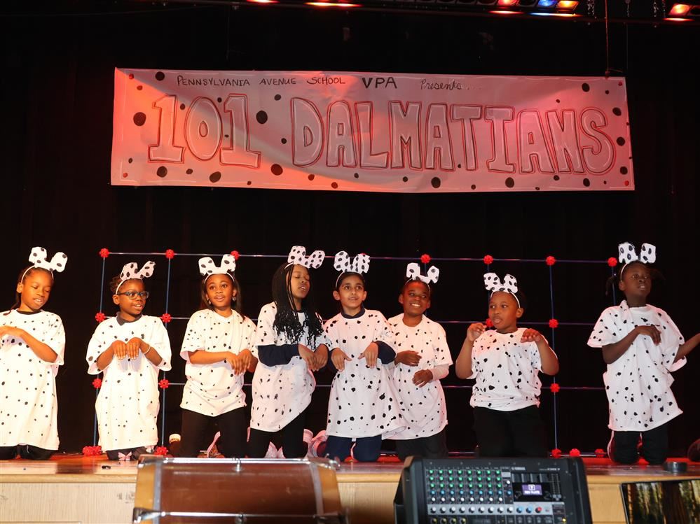 Pennsylvania Avenue School Students Shine in "101 Dalmatians Kids" Performance