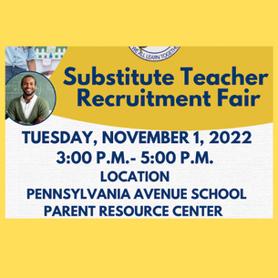   Substitute Teacher Recruitment Fair