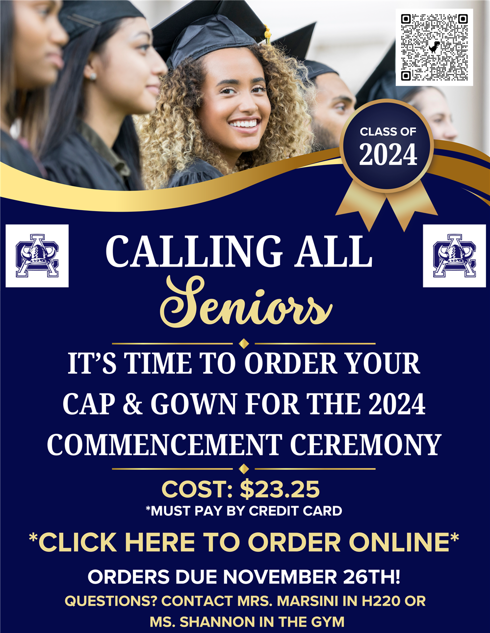  Cap and Gown Flyer