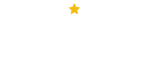Teacher of the year clipart