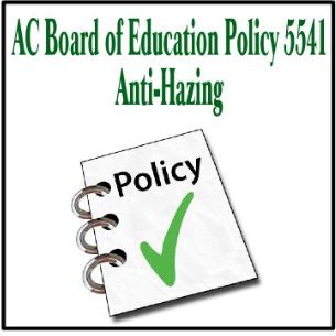  AC Board of Education Policy 5541 Anti-Hazing